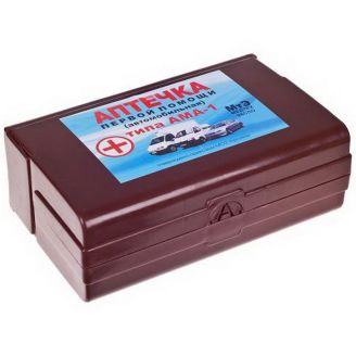 Автомобильная аптечка 463 АМА-1 (с медикаментами) фото 2