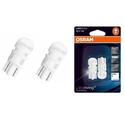 Светодиодная лампа Osram W5W LEDriving Standart 6000K 12V 2880CW-02B
