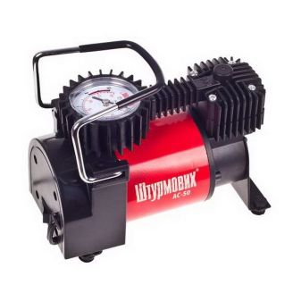 Портативный компрессор для авто, Штурмовик АС-50 37 л/мин фото