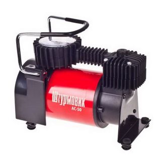 Портативный компрессор для авто, Штурмовик АС-50 37 л/мин фото 2