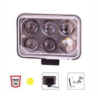 Светодиодная фара рабочего света для внедорожника, Pulso WLP-184D spot 18W фото