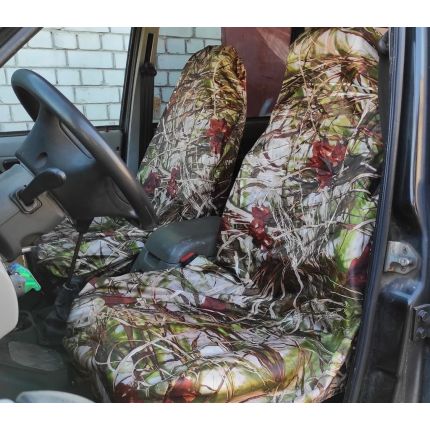 Чохли брудозахисні на передні сидіння - NADI auto очерет літній фото