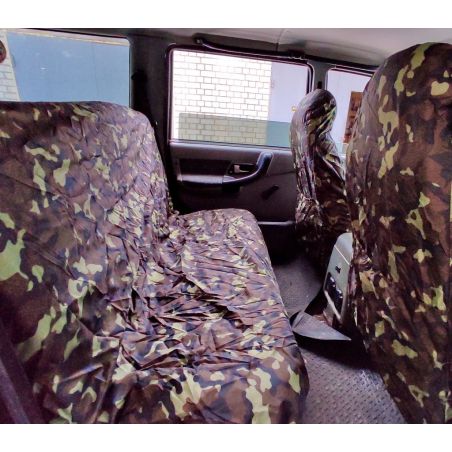 Чохли брудозахисні на передні та задні сидіння - NADI auto камуфляж зелений 1130-1349 фото