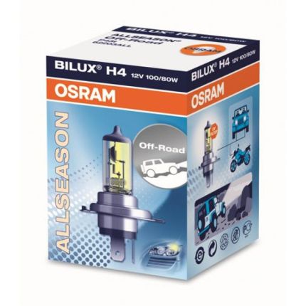 Галогеновая лампа Osram Allseasons 62203 H4 12V 100/80W 1 шт