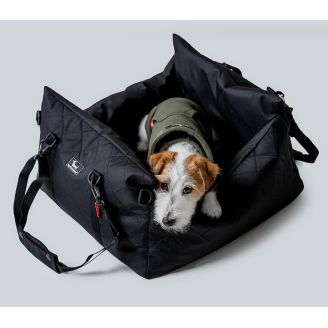 Автогамак-переноска для собак VOYAGE чёрный фото 2