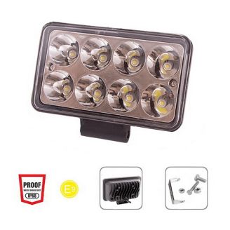 Фара рабочего света WLP-24S4 SPOT 8Led*3W(153*89*51)/10-30V/24W/6000K (WLP-24S4) фото