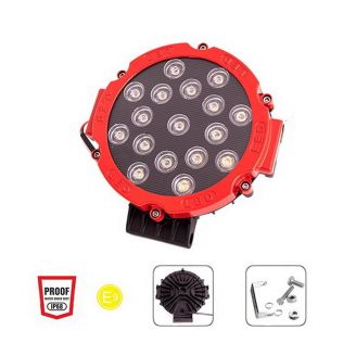 Фара рабочего света WLP-51R1RD SPOT+FLOOD 17Led*3W (159*41)/10-30V/51W/6000K (WLP-51R1RD) фото