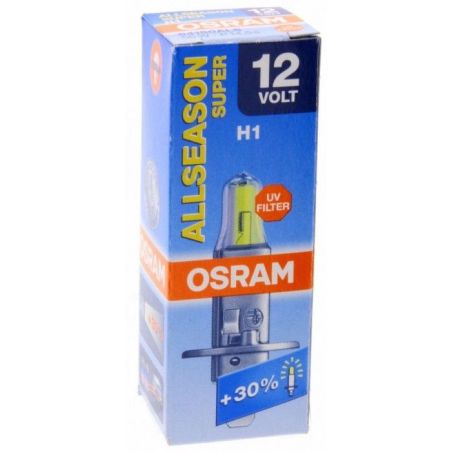 Галогенова лампа Osram 64150 ALS Allseasons H1 12V 55W P14.5s 1 шт. фото Галогенова лампа Osram 64150 ALS Allseasons H1 12V 55W P14.5s 1 шт. фото