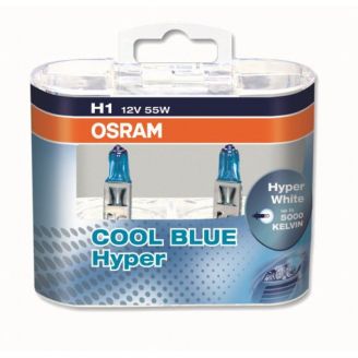 Галогеновая лампа Osram COOL BLUE HYPER 62150 CBH Компл (2шт) фото
