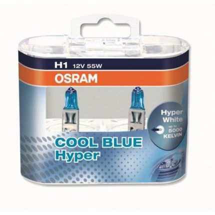 Галогеновая лампа Osram COOL BLUE HYPER OS 62150 CBH Компл (2шт)