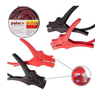 Пускові дроти для прикурювання авто, PULSO ПП-40330-П 400А 3 м фото