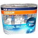 Галогеновая лампа Osram H3 12v 55w Cool Blue Intense (4200 kelvin) Компл (2шт)