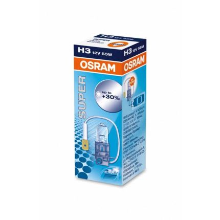 Галогеновая лампа Osram H3 12v 55w SUPER (+ 30 %) 1 шт