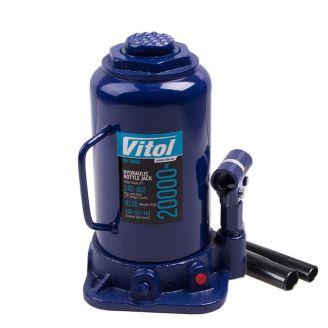 Гидравлический домкрат для авто Vitol DB-20002 20 тонн (коробка) фото
