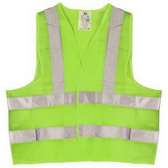 Сигнальный жилет для водителя, Vitol ЖБ002 XL зелёный фото
