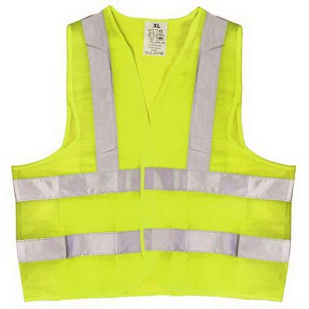 Сигнальный жилет для водителя, Vitol ЖБ003 XL жёлтый фото