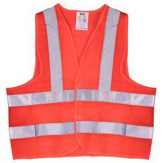 Сигнальный жилет для водителя, Vitol ЖБ004 XXL оранжевый фото