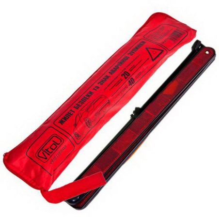 Набір-комплект (жилет+аварійний знак) Vitol ЗА 617 фото