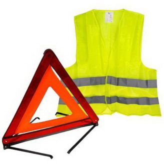 Набор-комплект (жилет+аварийный знак) Vitol ЗА 617 фото