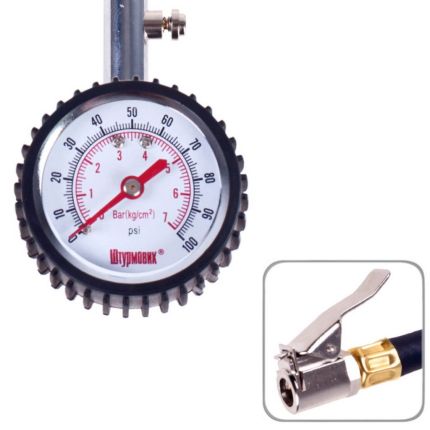 Механический манометр для шин - Штурмовик АС-105 фото