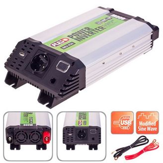 Автомобільний інвертор - PULSO IMU-820 (з 12 на 220 вольт, 800W) фото