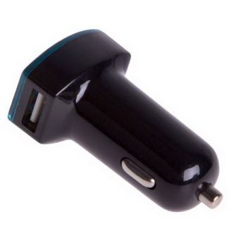 Автомобильная зарядка для телефона - Pulso (C-2026BK) 2хUSB 2,4А 12-24в фото 2