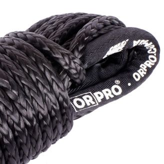 Кевларовый (синтетический) трос для лебёдки - ORPRO ORP-TK0055 12 мм 25 метров фото 2
