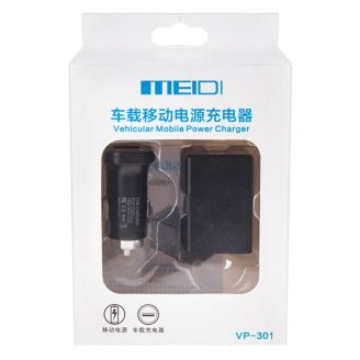 Автомобільна зарядка для телефону - MEIDI (VP-301) 1USB+Power Bank 2,4А 12-24в фото 2