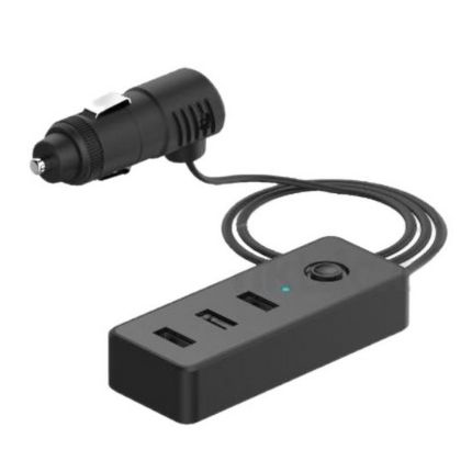 Автомобильная зарядка для телефона - Voin (C-4416) 3хUSB 2,4А 12-24в фото