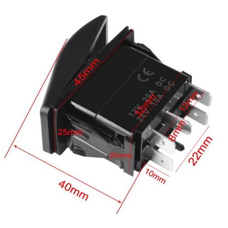 Автомобильный тумблер для дополнительных фар - Flood Lights OF056 фото