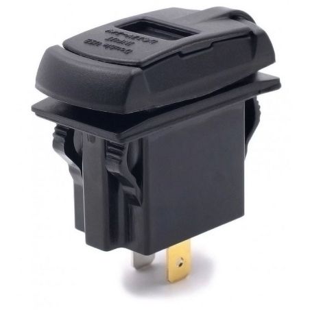 Цифровой вольтметр в авто - (в рамку для тумблеров, 12-24В, 2хUSB 2.1A) фото