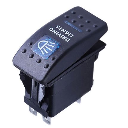 Автомобильный тумблер для фар дальнего света - Driving Lights OF041 фото