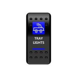Автомобильный тумблер подсветки кузова пикапа - Tray Lights OF047 фото