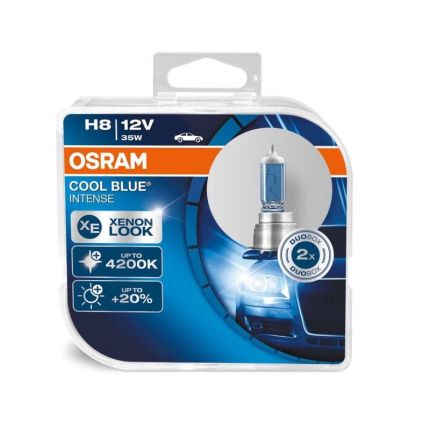 Галогеновая лампа Osram Cool Blue OS 64212 CBI (H8) Компл (2шт)
