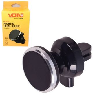 Магнітний тримач для телефону в дефлектор - Voin UH-2001BK фото