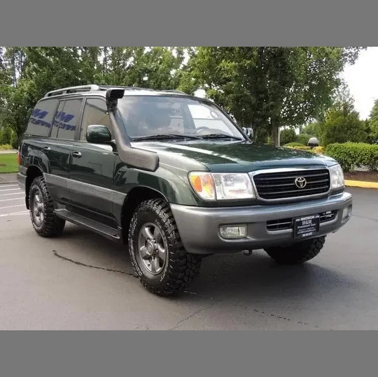 Шноркель автомобильный для Toyota Land Cruiser 100 - 105 (Telawei ST100NA) - фото 4, купить в интернет-магазине «jeep4ik»