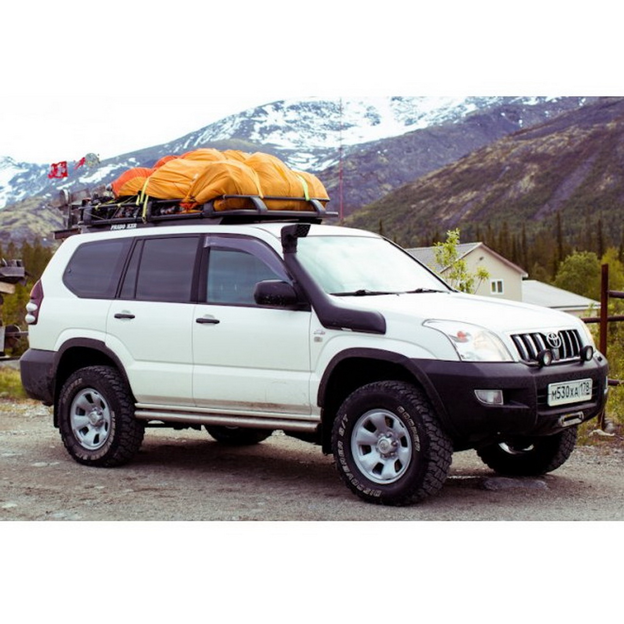 Додаткові фото шноркелю для Toyota Land Cruiser Prado 120