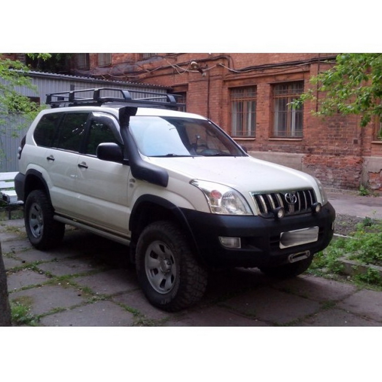 Додаткові фото шноркелю для Toyota Land Cruiser Prado 120