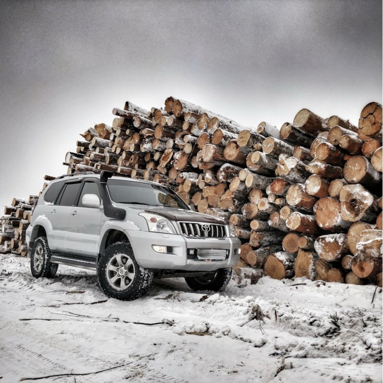 Додаткові фото шноркелю для Toyota Land Cruiser Prado 120