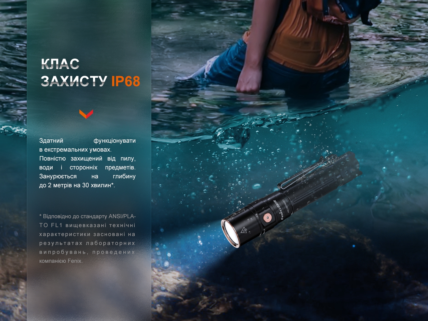 Світлодіодний ручний ліхтарик Fenix LD30R